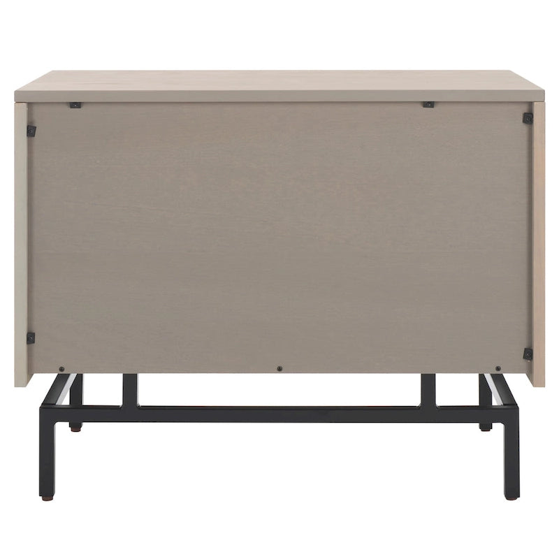 Armoire de rangement grise/noire - 28 L x 18 P x 22 H
