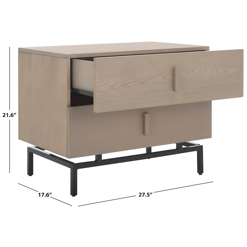 Armoire de rangement grise/noire - 28 L x 18 P x 22 H