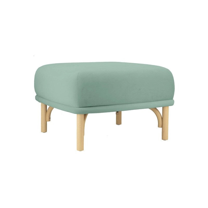 Pouf en velours