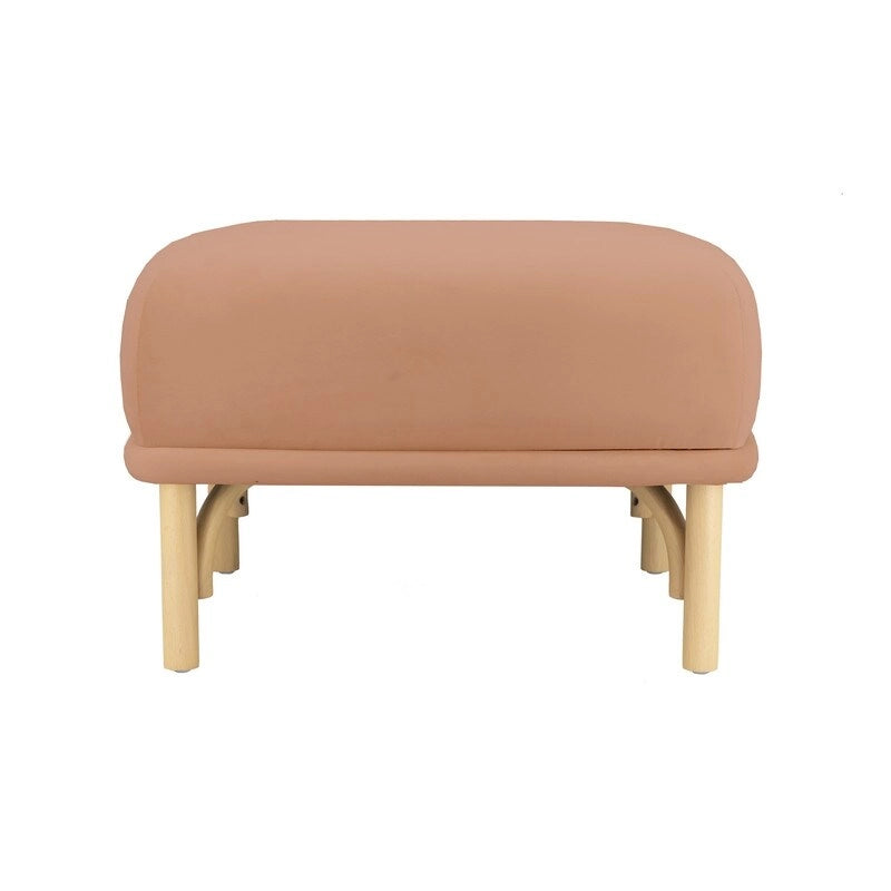 Pouf en velours