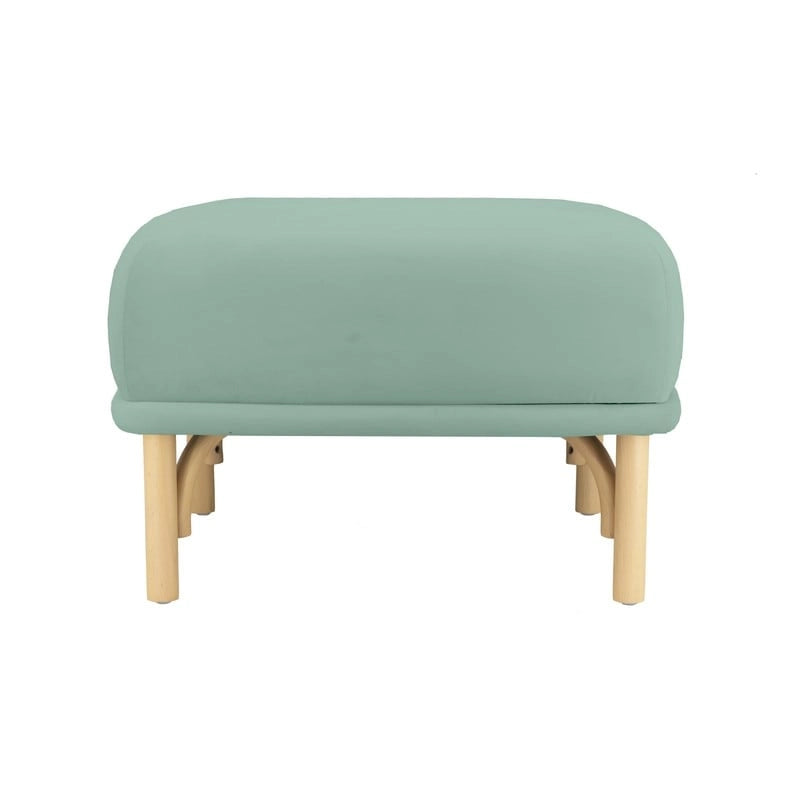 Pouf en velours