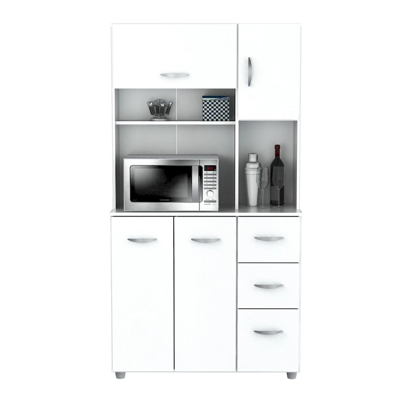 Meuble de rangement de cuisine blanc