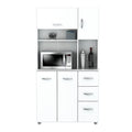 Meuble de rangement de cuisine blanc