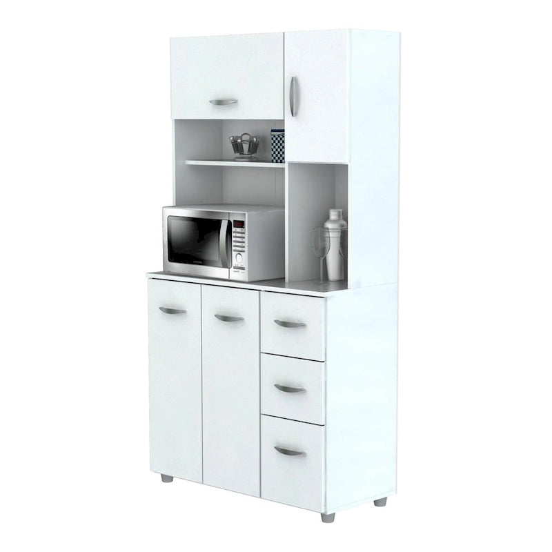 Meuble de rangement de cuisine blanc