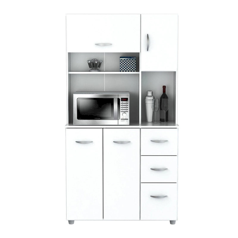 Meuble de rangement de cuisine blanc