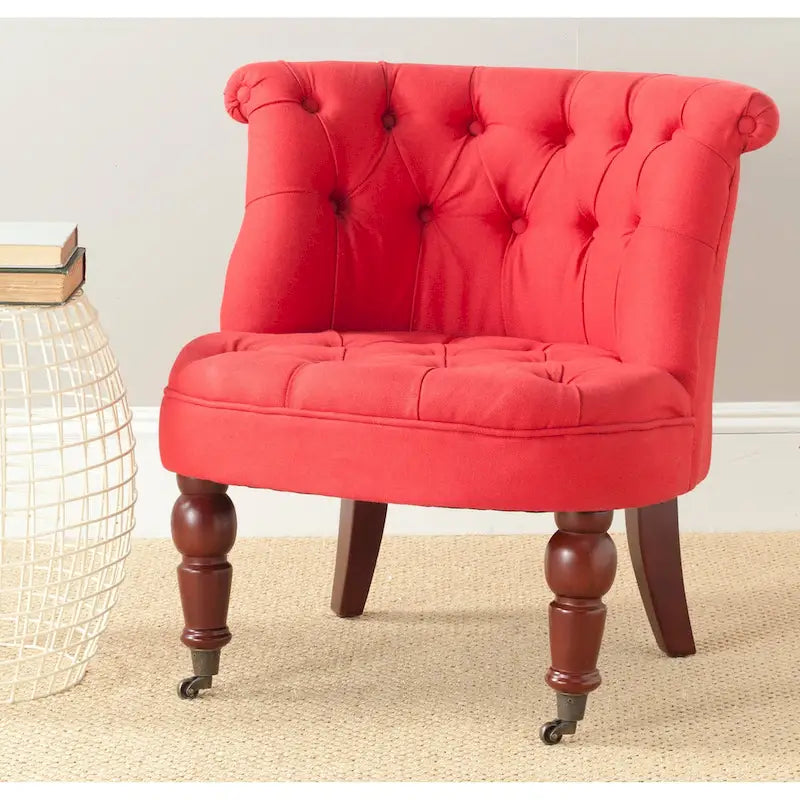 Fauteuil touffeté crème naturel - 26,4 x 24,2 x 27