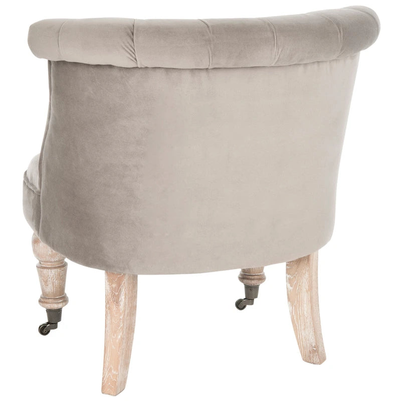 Fauteuil touffeté crème naturel - 26,4 x 24,2 x 27