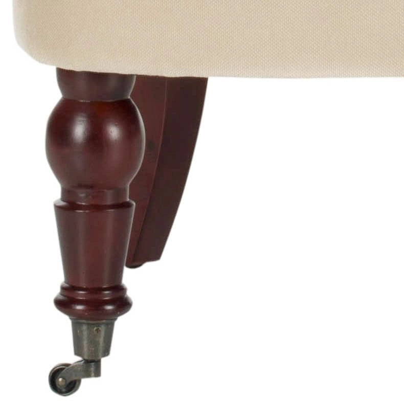 Fauteuil touffeté crème naturel - 26,4 x 24,2 x 27