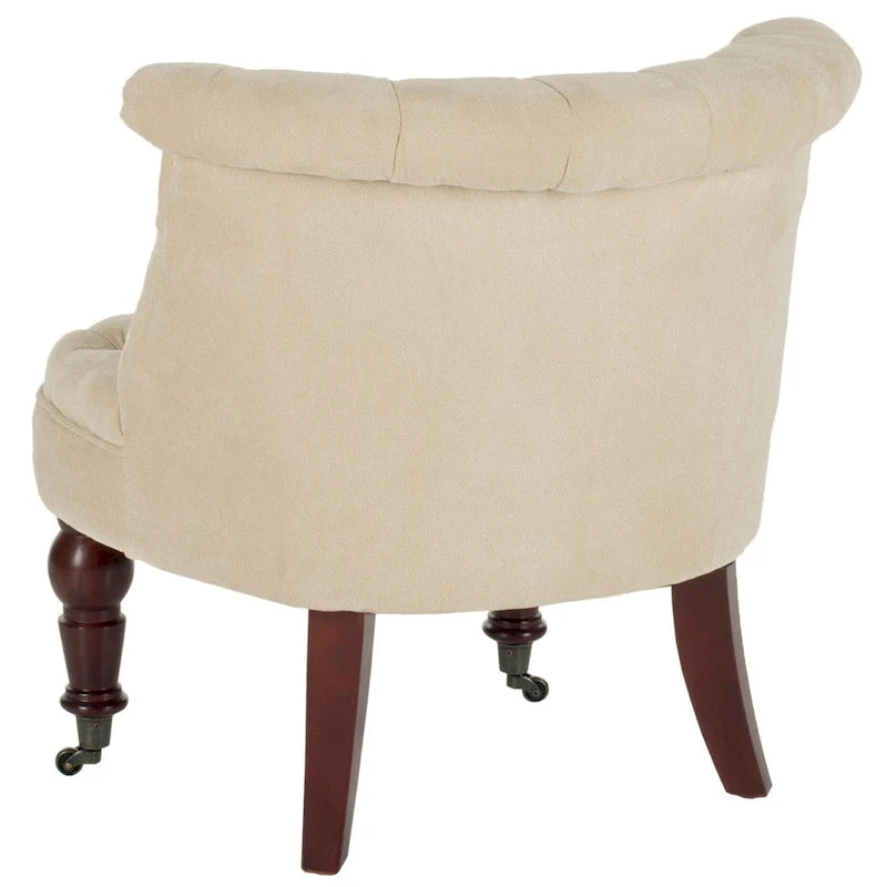 Fauteuil touffeté crème naturel - 26,4 x 24,2 x 27