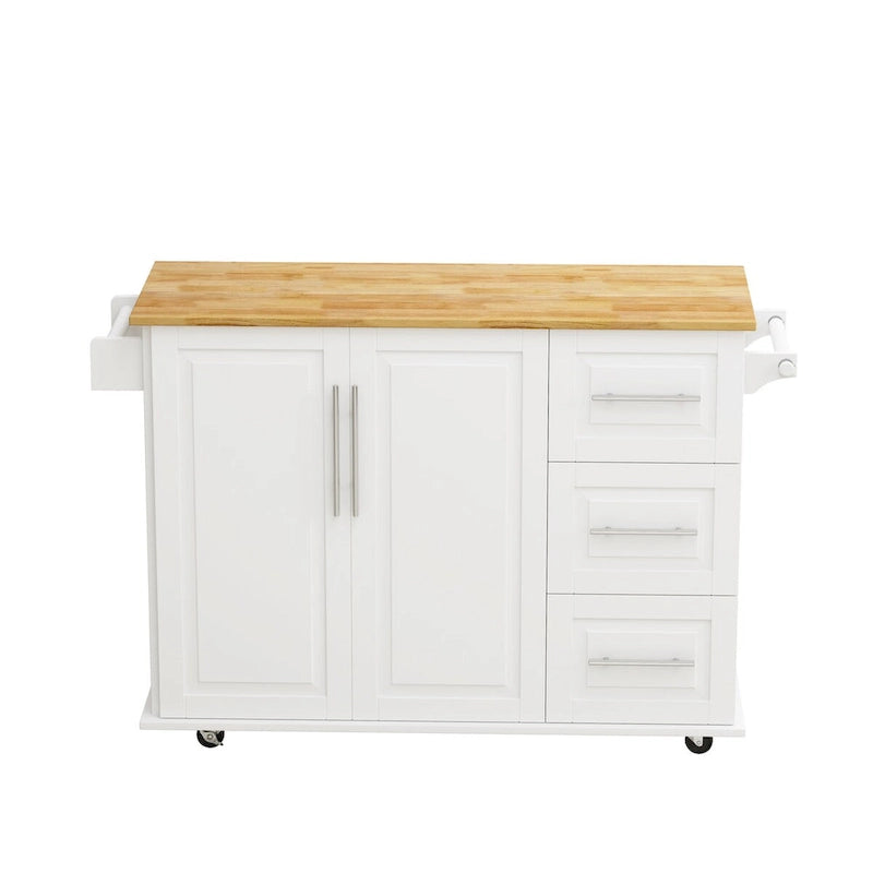Desserte de cuisine avec placard à 2 portes et 3 tiroirs