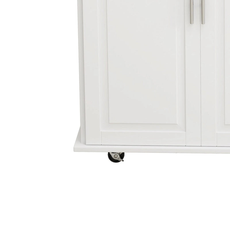 Desserte de cuisine avec placard à 2 portes et 3 tiroirs