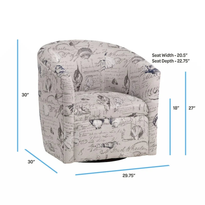 Fauteuil pivotant en polyester