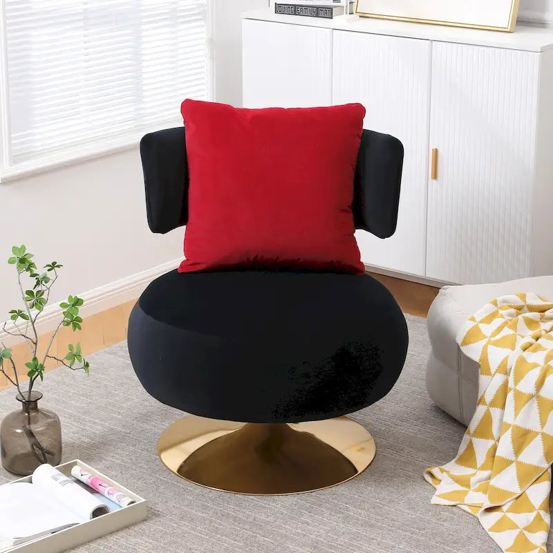 Fauteuil pivotant pour salon et chambre à coucher