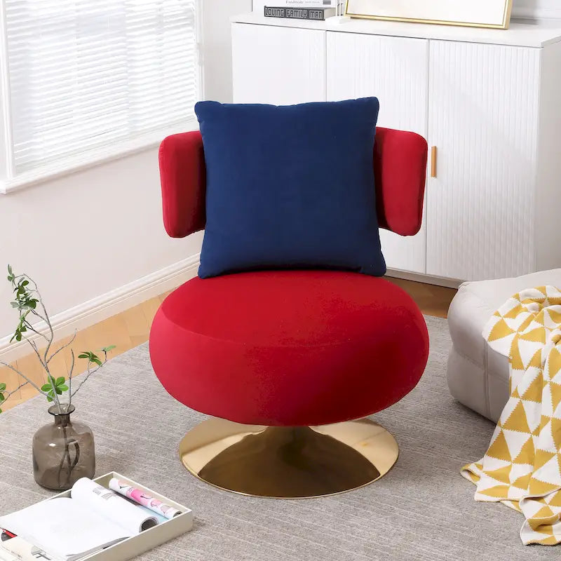 Fauteuil pivotant pour salon et chambre à coucher