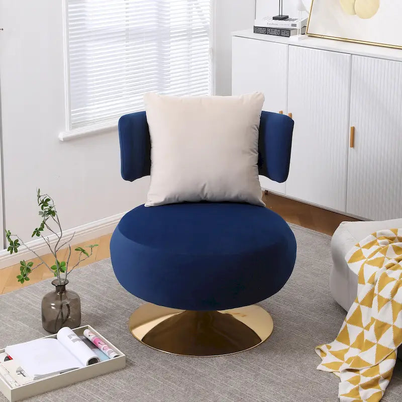 Fauteuil pivotant pour salon et chambre à coucher