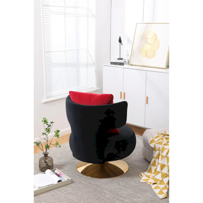 Fauteuil pivotant pour salon et chambre à coucher