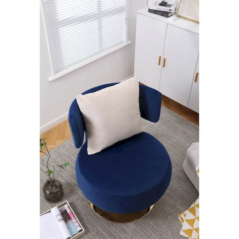 Fauteuil pivotant pour salon et chambre à coucher