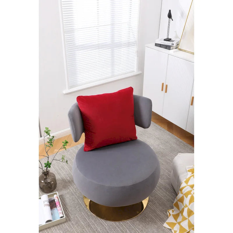 Fauteuil pivotant pour salon et chambre à coucher