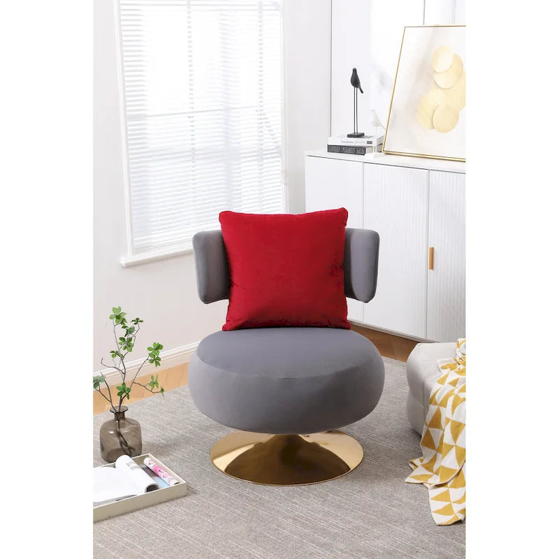 Fauteuil pivotant pour salon et chambre à coucher