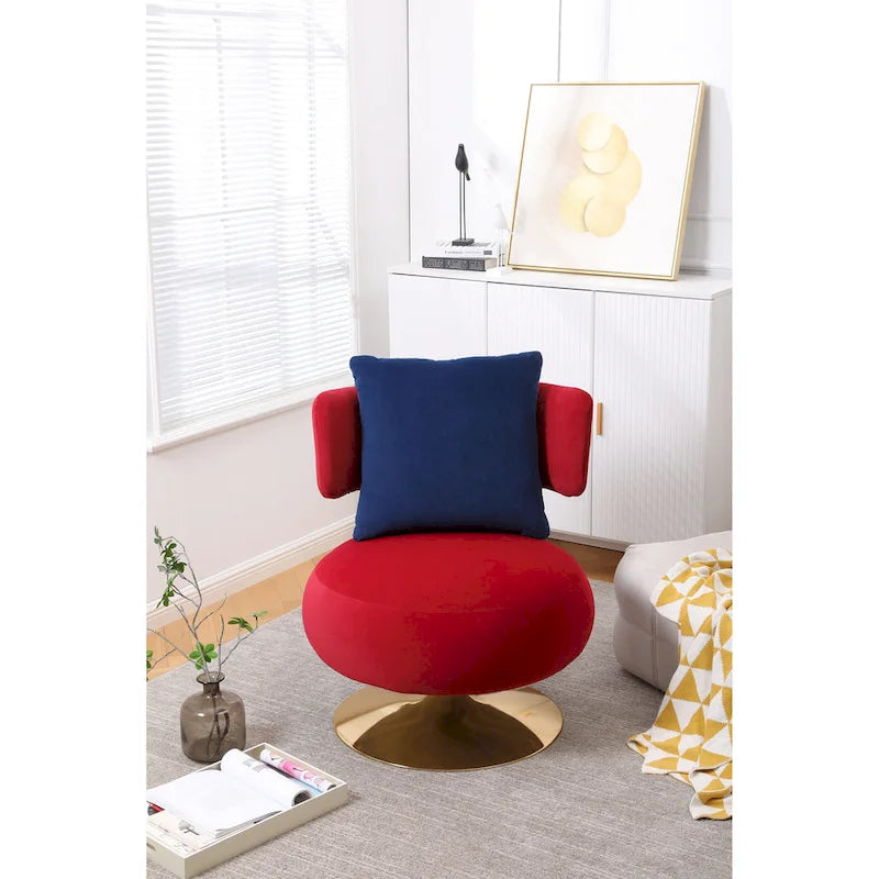 Fauteuil pivotant pour salon et chambre à coucher