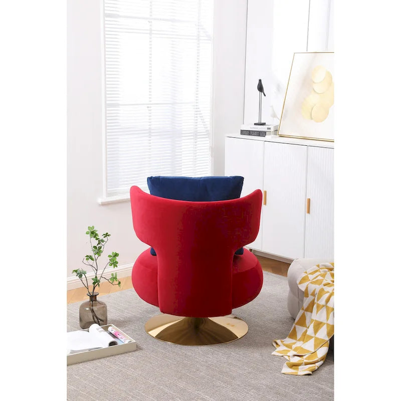 Fauteuil pivotant pour salon et chambre à coucher