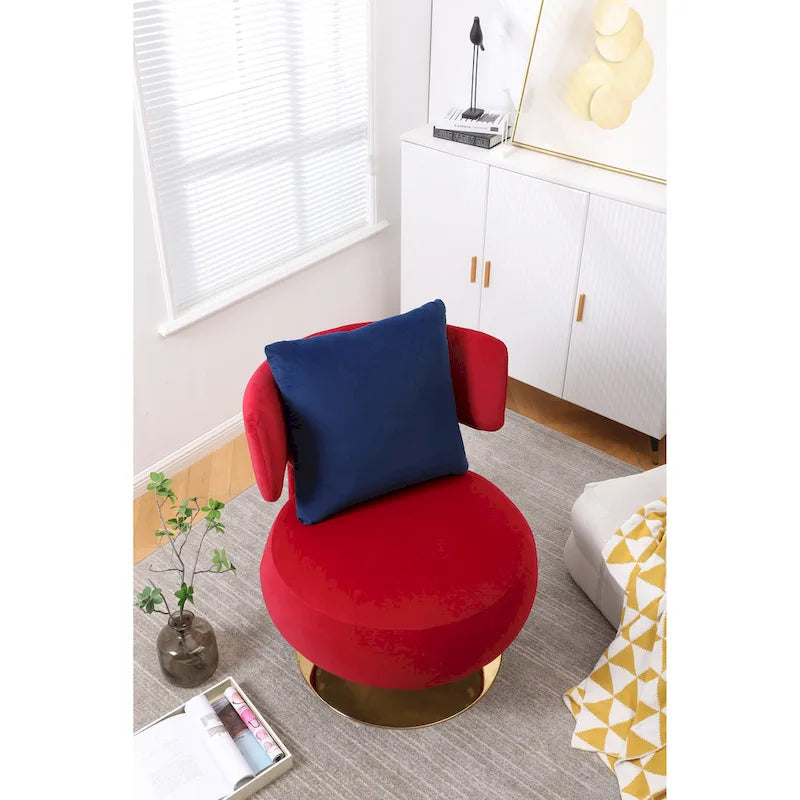 Fauteuil pivotant pour salon et chambre à coucher