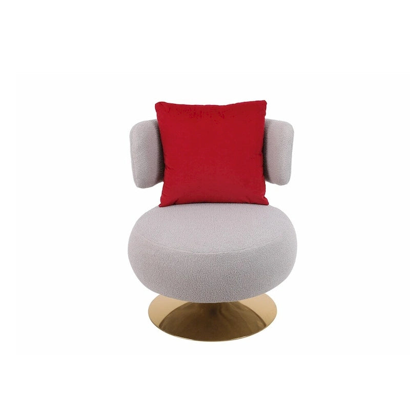 Fauteuil pivotant pour salon et chambre à coucher
