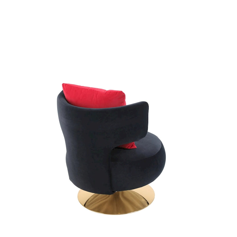 Fauteuil pivotant pour salon et chambre à coucher